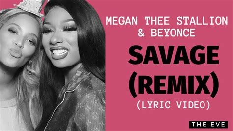 Megan Thee Stallion's 'Savage' Lyrics, Feat. Beyoncé 